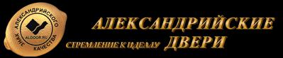 логотип сеть салонов Александрийские двери